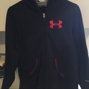 Under armour zip up hoodie